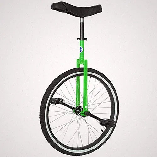 Club 24" Unicycle - Green