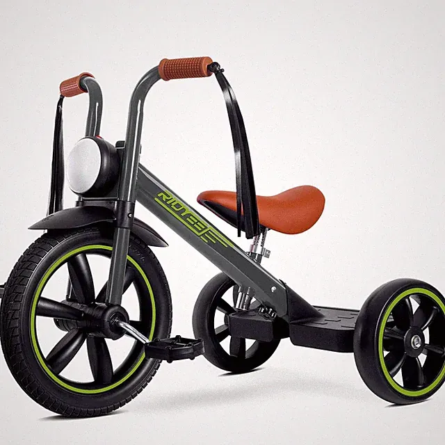 Tricycle for 2 to 5 Years, Tricycle for 3 Years with Front Light, Rubber Fron...